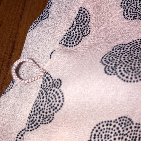 H&M medallion print light pink shift dress - Picture 4 of 5